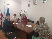 Глава района Иван Лялин принял участие в личном приеме граждан, который провели сотрудники Аппарата Уполномоченного по правам человека в Саратовской области