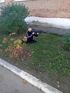 Осенний лазертаг