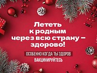 Лететь к родным через всю страну - здорово! 