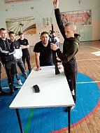 Пятидневные военные сборы десятиклассников прошли в Лысогорском районе