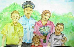 В Калининске подведены итоги отборочного этапа Всероссийского конкурса детского творчества «Мои родители работают в полиции»
