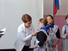 Ребята из школы села Юнгеровка стали «Орлятами России»