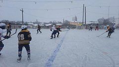 Команда хоккеистов "Подсолнух" обыграла команду из Калининского района