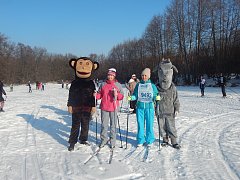 В прошлую субботу лысогорцы вышли на «Лыжню России»