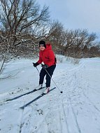 В школе села Урицкое провели лыжный забег, посвятив его 80-летию Великой Победы 