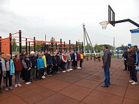 Пятиклассники Лысогорского района приняли участие в «Президентских состязаниях»