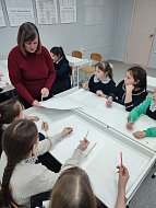 В школе села Большие Копены проведен мастер-класс «Мамины руки не знают скуки»