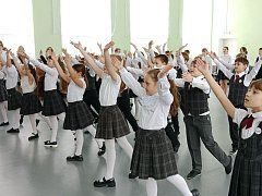 Ученики школы №1 р.п. Лысые Горы вступили в движение «Орлята России» 