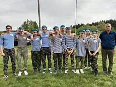 В Лысых Горах завершился  муниципальный этап военно-спортивной игры «Зарница» 