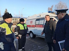 Перед наступлением зимнего периода  в Лысых Горах провели ежегодную плановую командно-штабную тренировку