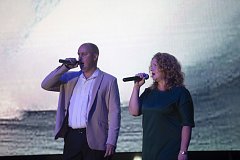 Лысогорская вокально-эстрадная группа «Спектр» выступила с концертом в Москве