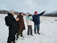 Зоологи из Саратова обследовали зимний лес «Урочища Лысая Гора»