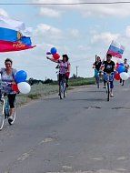 В селе Большая Рельня стартовали мероприятия ко Дню государственного флага 