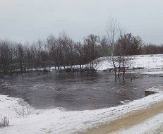 На протяжении последних трёх суток наблюдается подъем уровня воды на водоемах Лысогорского района.
