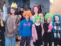 Семейный театральный клуб волонтёров культуры «Добро и Солнце» выступает со спектаклем в селах Лысогорского района