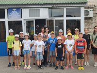 Ребята детского оздоровительного лагеря «Солнышко» побывали с экскурсией в полиции
