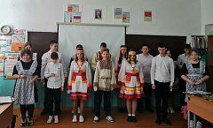 В школе села Бутырки прошел фестиваль «Разных народов большая семья» 