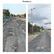 В Лысых Горах становится больше тротуаров