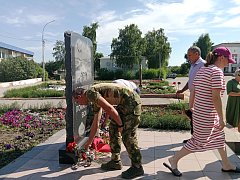 Вчера в Лысых Горах отметили День ветеранов боевых действий