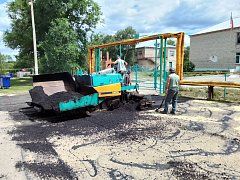 Ремонт сельских дорог в Лысогорском районе идет полным ходом