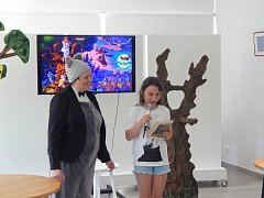 В день рождения А.С. Пушкина юные  читатели  районной библиотеки посетили «Лукоморье» 