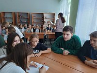 В Лысогорской  школе №1 прошла предметная  неделя    методического объединения  учителей естественно – математического цикла «Калейдоскоп  наук»